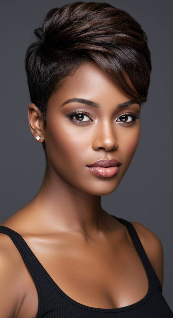 Pixie Cut with Volume on Top