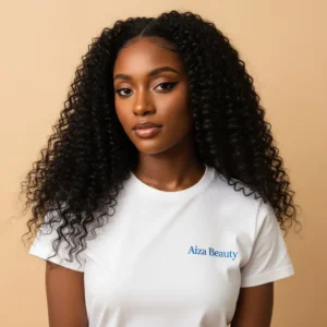 Pre Looped human crochet curly hair