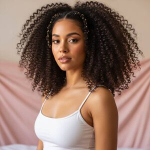 crochet hair human hair