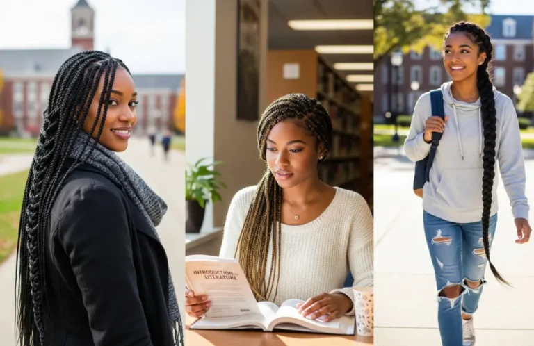 12 Long Braided Hairstyles for School Days