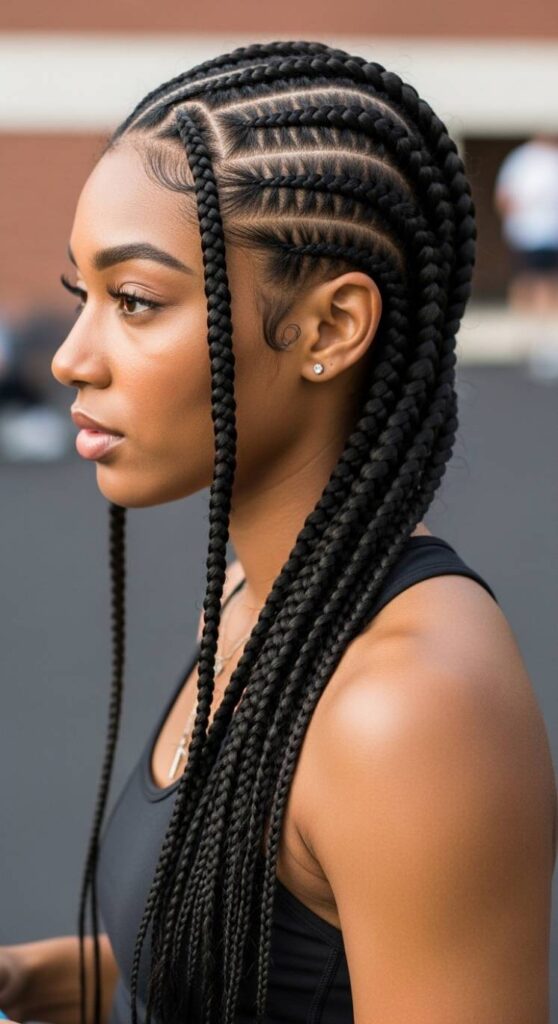 Double Dutch Braids (Boxer Braids)