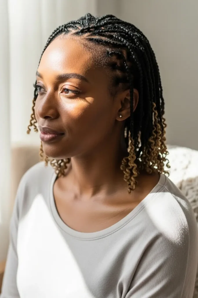 lightweight human crochet hair