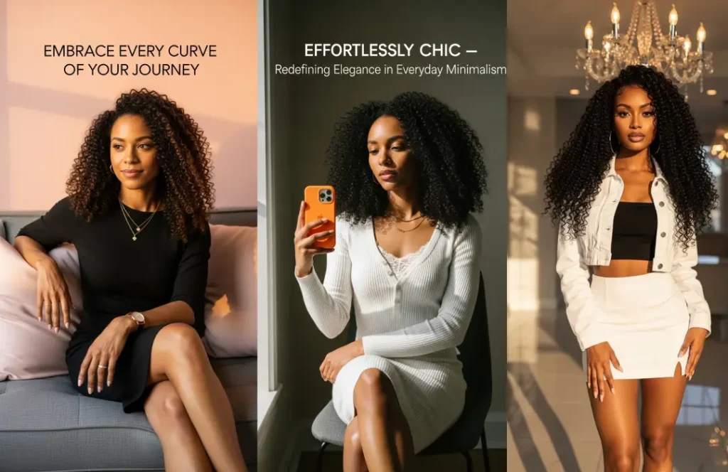 Elegant Pro Looped Curly Human Crochet Hair