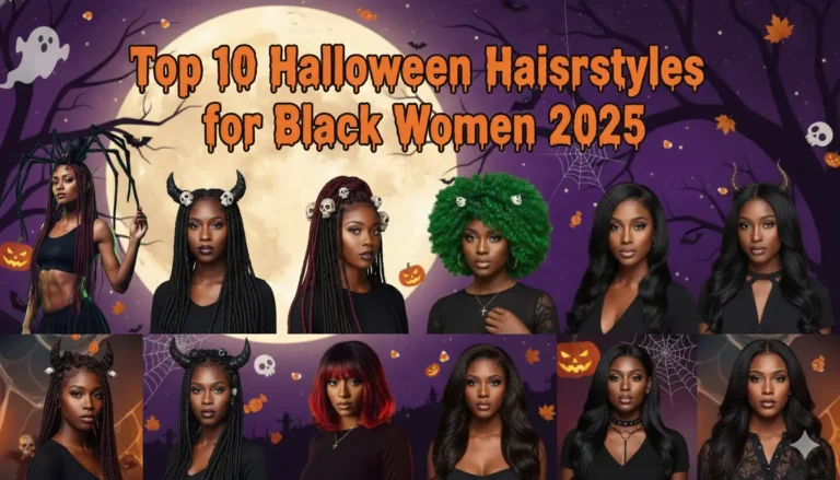 Top 10 Halloween Hairstyles for Black Women 2025
