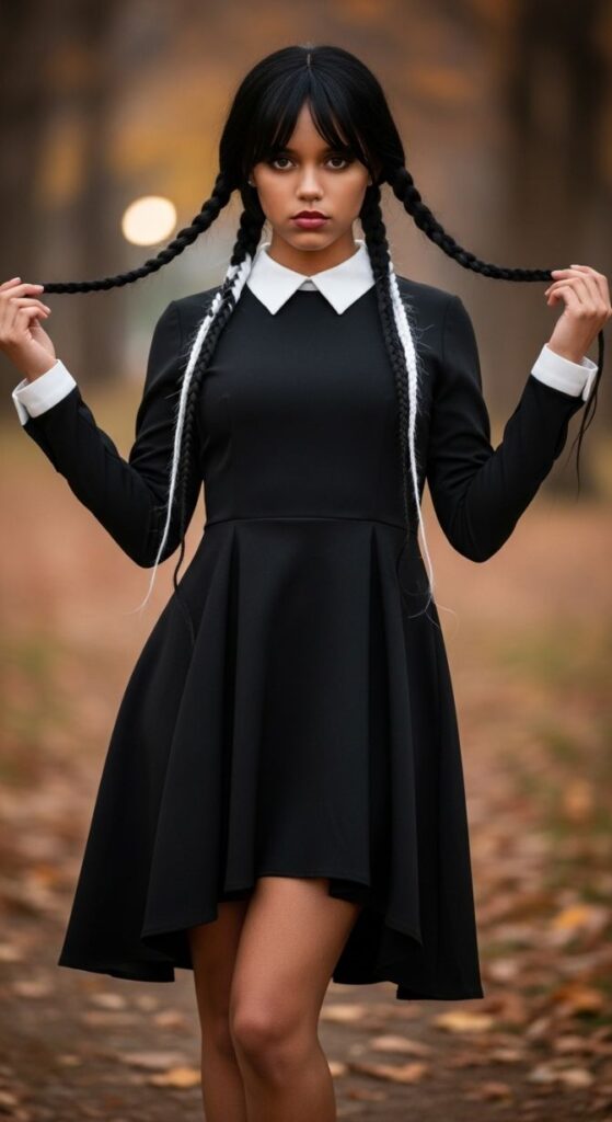 Wednesday Addams Braids
