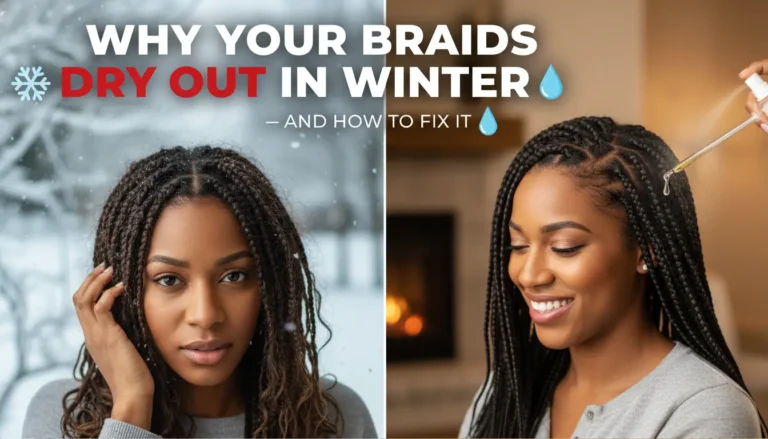 Why Your Braids Dry Out in Winter — and How to Fix It