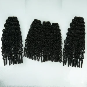 Water Curly Human Crochet Hair | Pre-Looped & DIY Ready